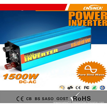 1500W Pure Sine Wave Power Inverter DC 12V to AC 230V New Car